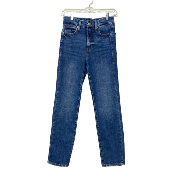 Good American Denim - Good American Good Classic Slim Straight Fit in Indigo